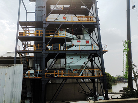 建筑垃圾制砂如何配置生產(chǎn)線？參考江蘇張家港制砂樓項目