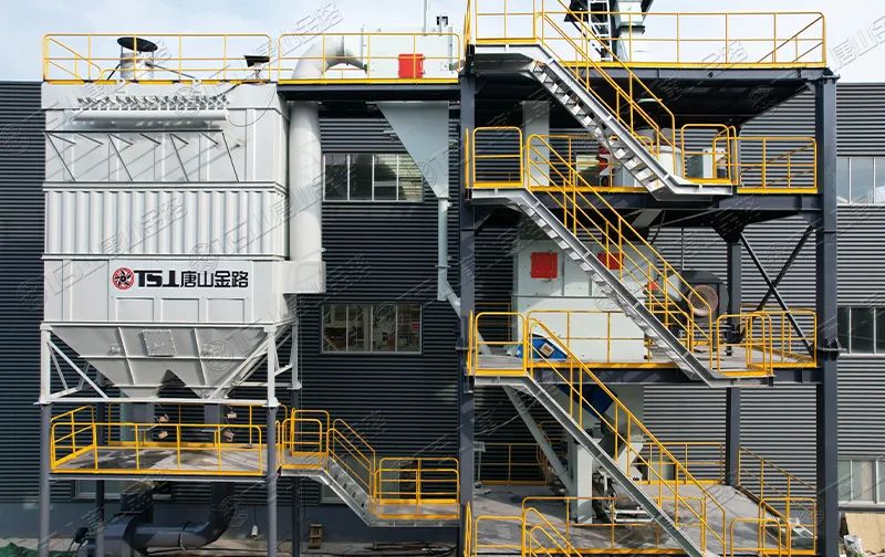 浙江干法制砂樓項目安裝飛快，馬上完工！