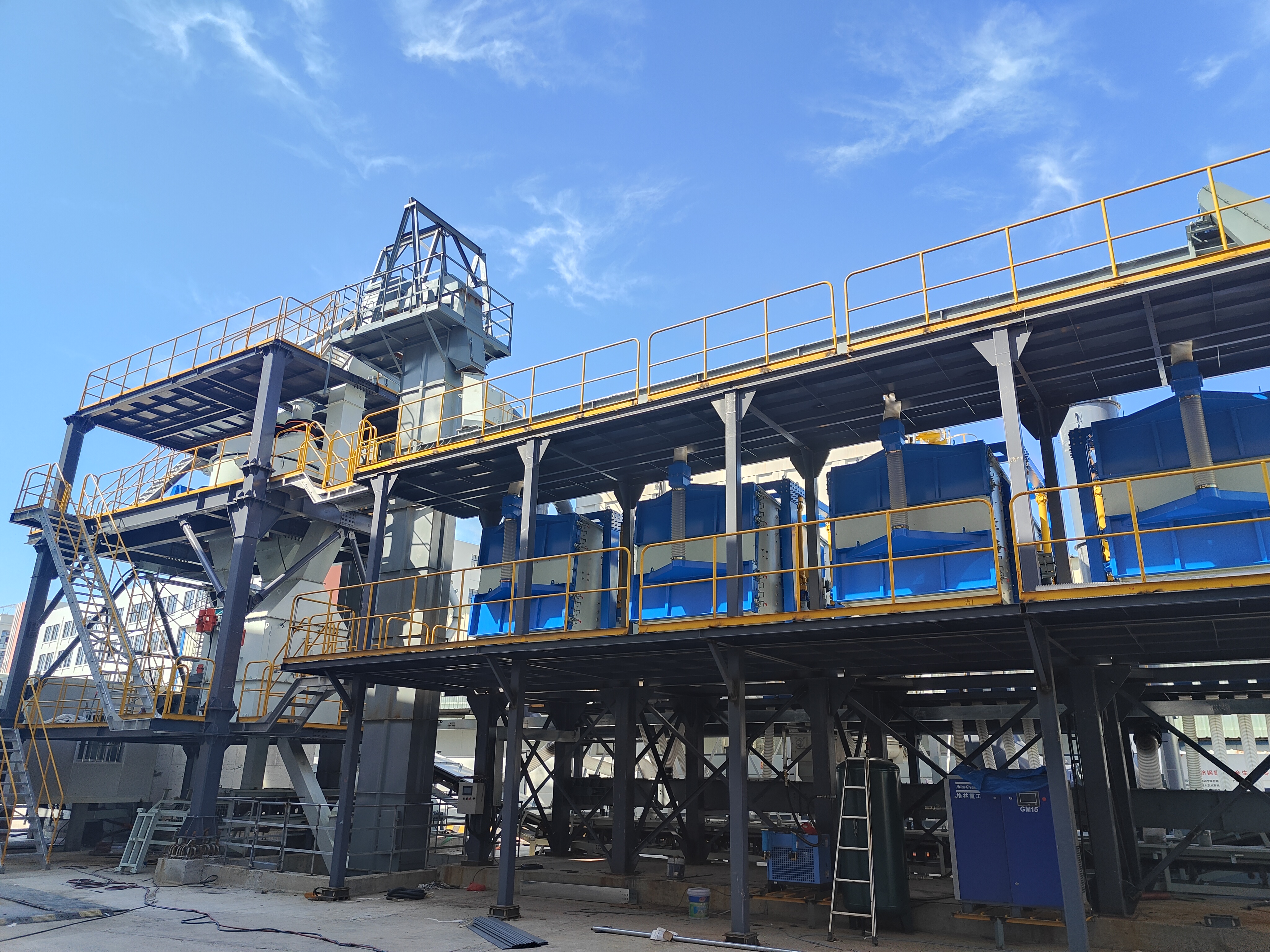 特種砂漿市場火爆，唐山金路特種砂漿制砂樓引領(lǐng)潮流