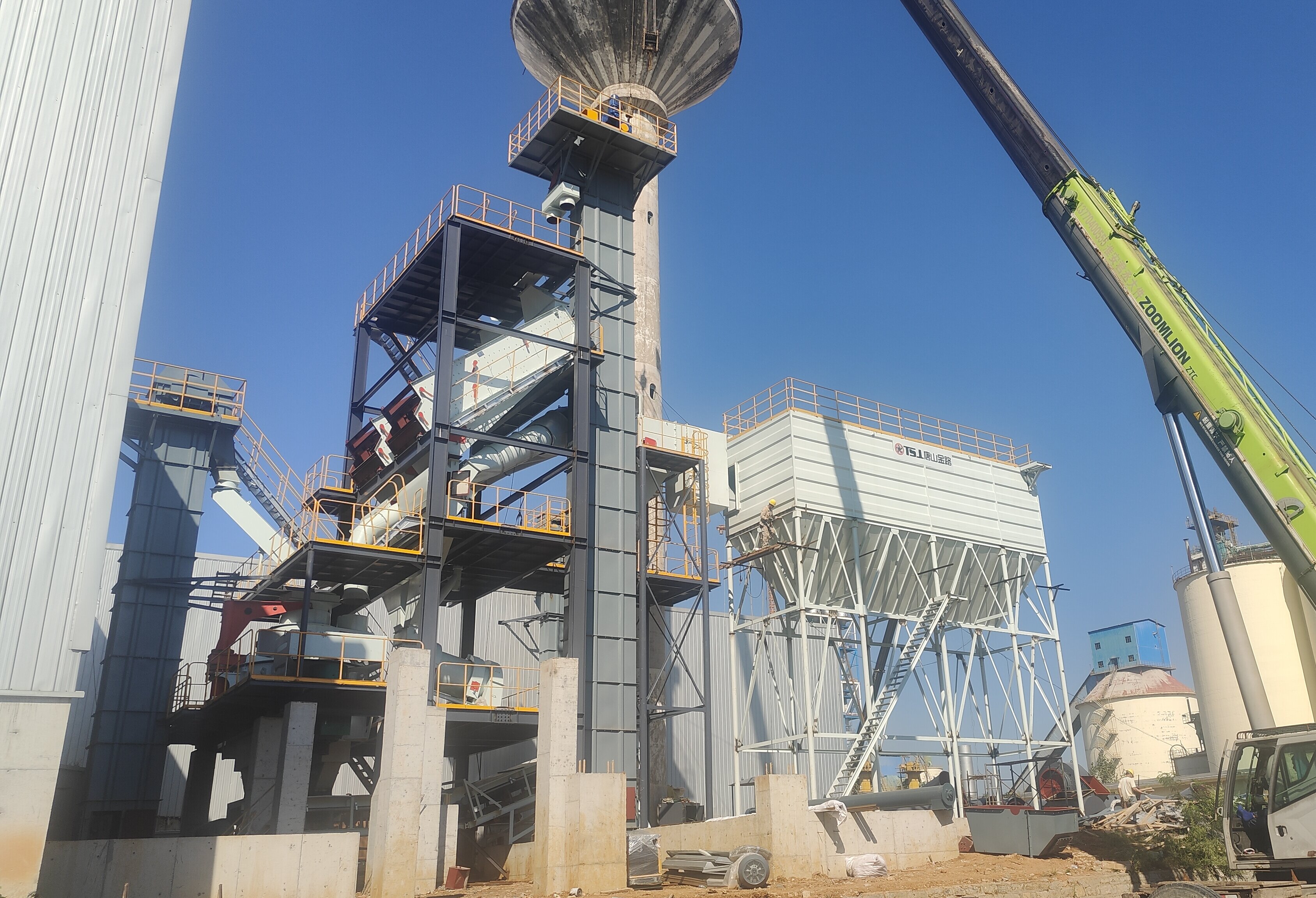石粉制砂樓：讓石粉變廢為寶，破碎機(jī)制砂開(kāi)啟新征程